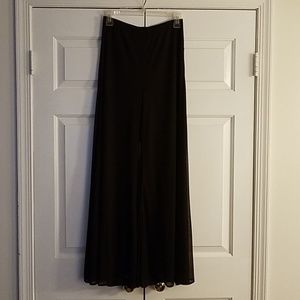 Formal Chiffon Split Skirt